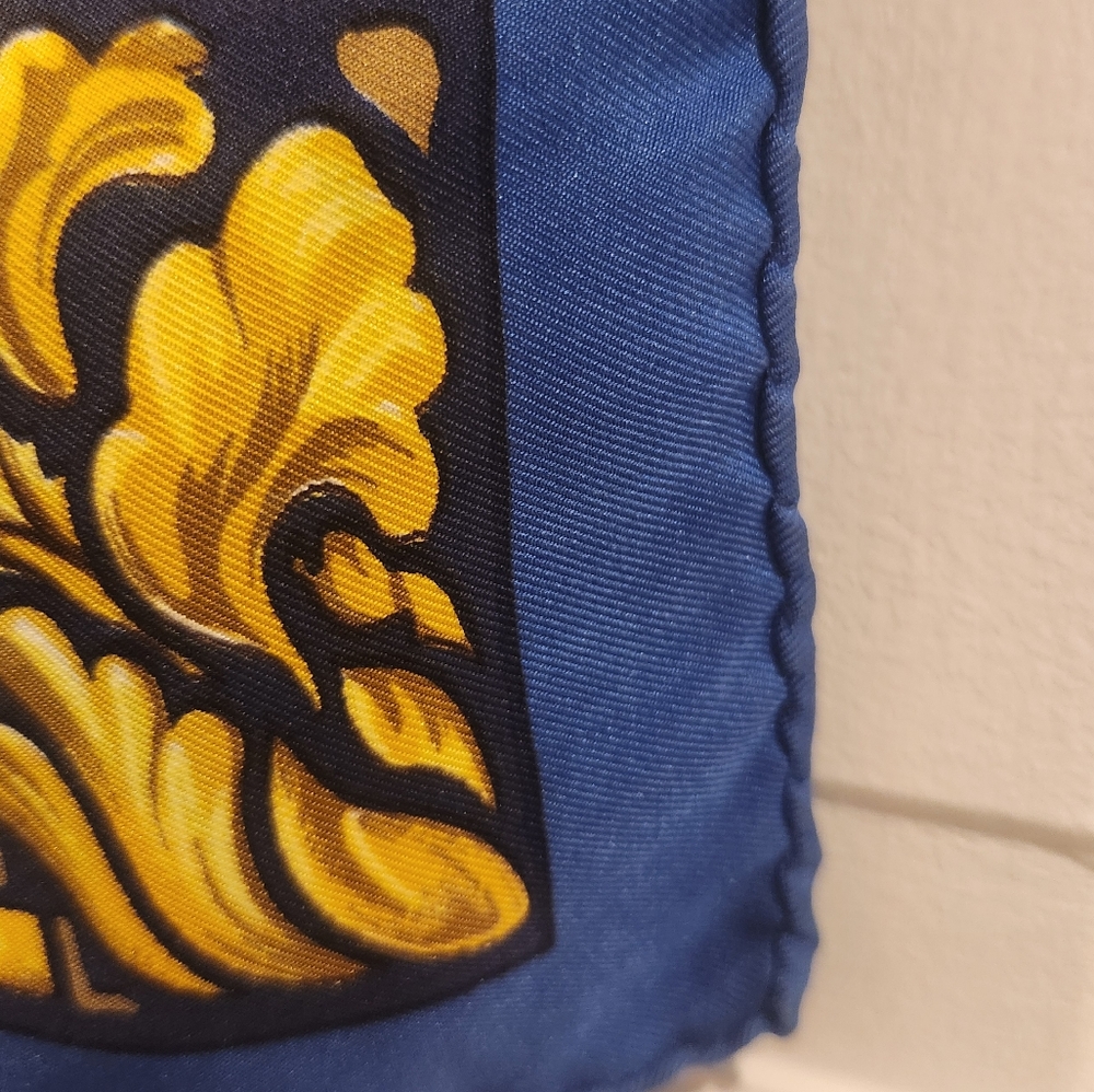 Hermes Vintage Jonques Et Sampans Silk Scarf 90 - Picture 7 of 8